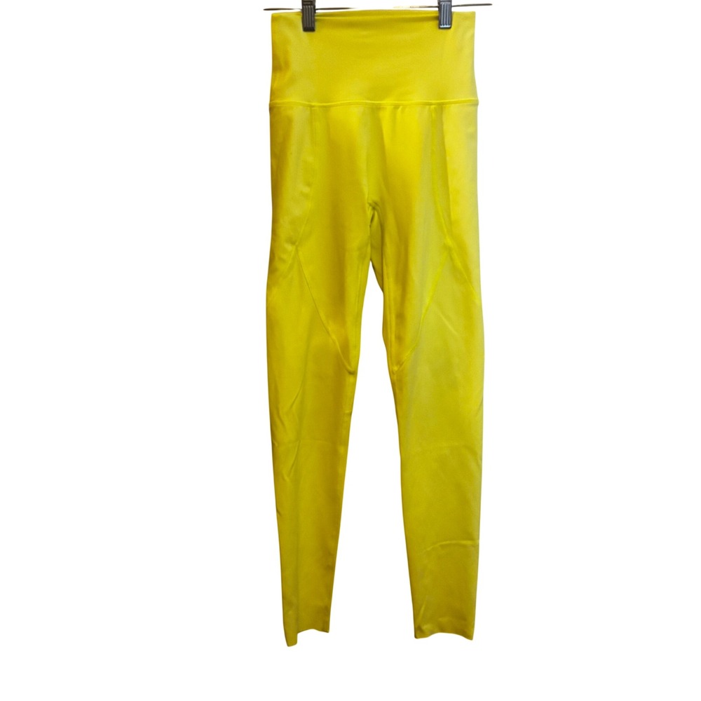 Aerie Women's Leggings EUC XS Chill Play‎ More Lime Green Hi-Rise